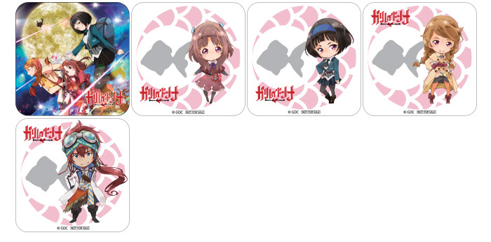 『ガリレイドンナ』特製コースター