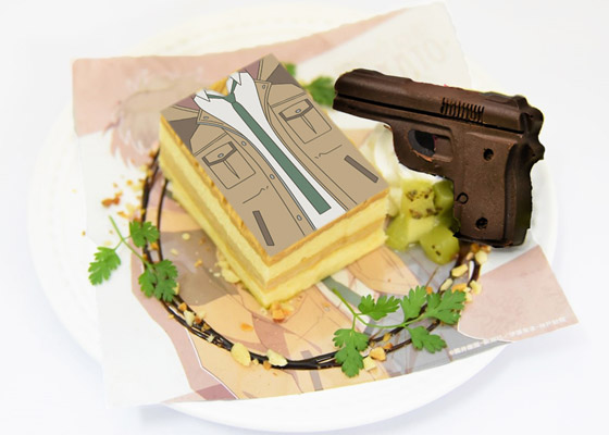 加藤の特製バースデーケーキ