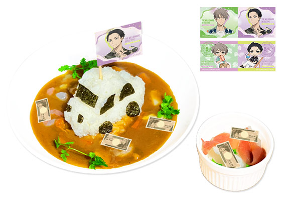 富豪刑事 Balance:UNLIMITED ノイタミナカフェ 上映会 缶バッジ TVアニメ「富豪刑事 Balance:UNLIMITED」5周年記念キャンペーン