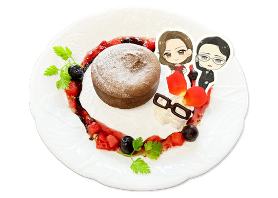 チャンチャラお菓子いスイーツプレート
