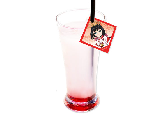 雫のいちごカルピス