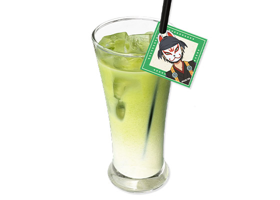 玄蕃のアイス抹茶ラテ