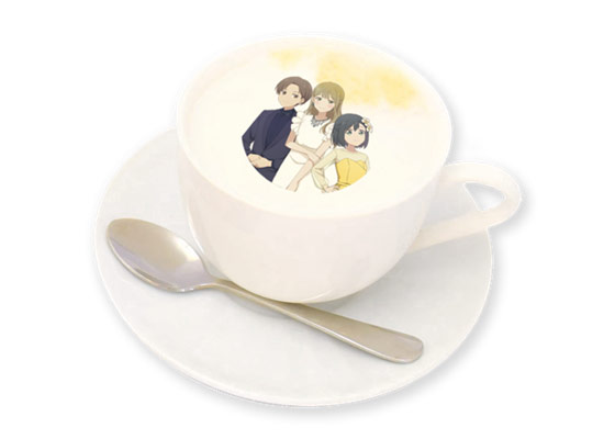 映画公開記念ラテ