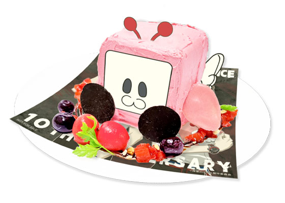 爆発注意！くるりんケーキ