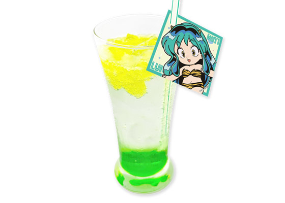 ラムのパチパチメロンソーダ