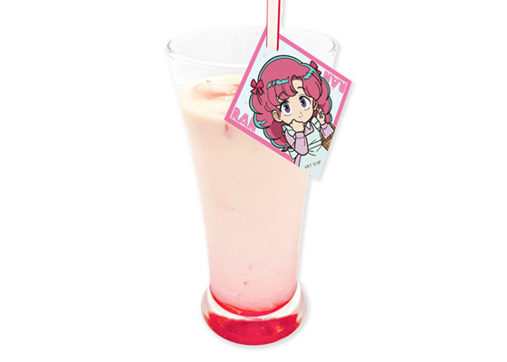 ランのストロベリーミルク
