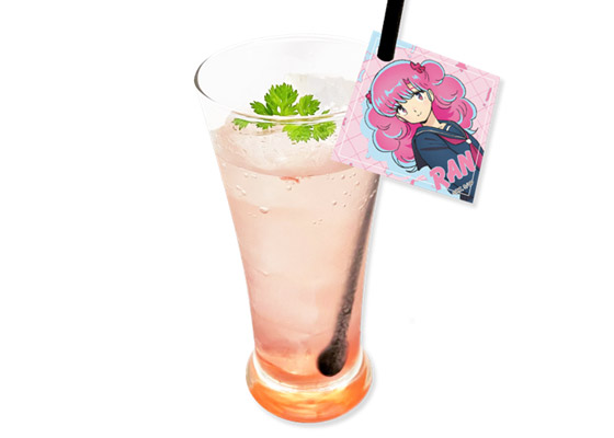 ランのピーチソーダ