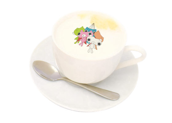 もちぐまラテ