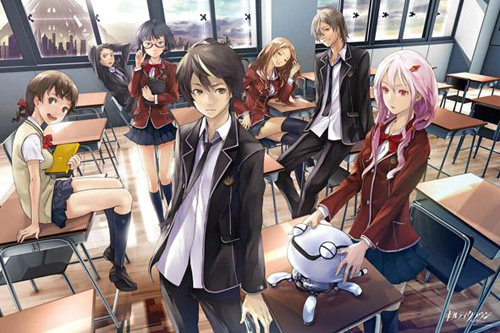 アニメスタイル ジグソーパズル 黒フレーム付き ギルティクラウン1000ピース ギルティクラウン » ギルティクラウン ジグソーパズル 学園 1000ピース