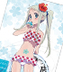 あの花 A4クリーナークロス めんま水着ver. あの日見た花の名前を僕達はまだ知らない。/あの日見た花の名前を僕達はまだ知らない。/あの花 A4クリーナークロス めんま水着ver.