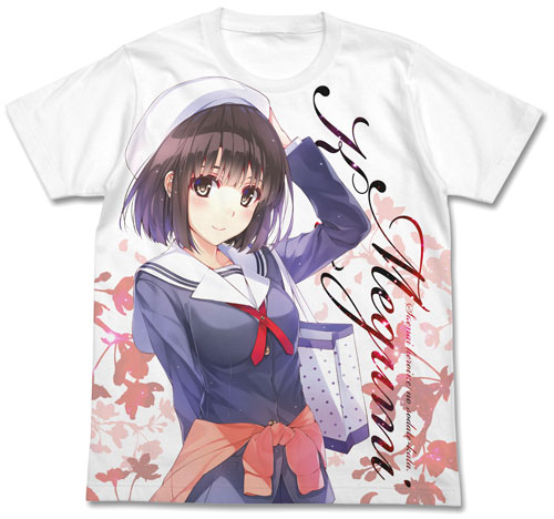 冴えない彼女の育てかた♭ » 原作版 加藤恵フルグラフィックTシャツ