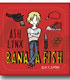 BANANA FISH/BANANA FISH/BANANA FISH レザーバッジ　PlayP-A　アッシュ・リンクス