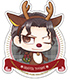 PSYCHO-PASS ちみキャラサイコパス アクリルスタンバッジ 東金 クリスマスver. PSYCHO-PASS サイコパス/PSYCHO-PASS サイコパス/PSYCHO-PASS ちみキャラサイコパス アクリルスタンバッジ 東金 クリスマスver.