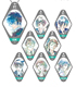 <再販>●WEB取扱●PSYCHO-PASS サイコパス トレーディング Ani-Art アクリルキーホルダー 8個セット PSYCHO-PASS サイコパス/PSYCHO-PASS サイコパス/<再販>●WEB取扱●PSYCHO-PASS サイコパス トレーディング Ani-Art アクリルキーホルダー 8個セット