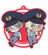 <再販>さらざんまい でかラバーストラップ 02(玲央&真武) さらざんまい/さらざんまい/<再販>さらざんまい でかラバーストラップ 02(玲央&真武)