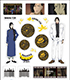 BANANA FISH ウォールステッカー/月龍&ブランカ BANANA FISH/BANANA FISH/BANANA FISH ウォールステッカー/月龍&ブランカ
