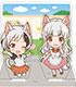 うちタマ?! アクリルジオラマスタンド03(花咲モモ&桶谷コマ) うちタマ?! ~うちのタマ知りませんか?~/うちタマ?! ~うちのタマ知りませんか?~/うちタマ?! アクリルジオラマスタンド03(花咲モモ&桶谷コマ)