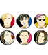 BANANA FISH/BANANA FISH/＜再販＞●WEB取扱●BANANA FISH トレーディング Ani-Art 缶バッジ vol.2（全6種/BOX）