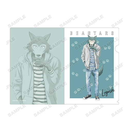 Beastars Beastars 東武動物公園コラボ 描き下ろしイラスト レゴシ 私服ver クリアファイル ノイタミナショップ 公式サイトノイタミナ オンラインショップ