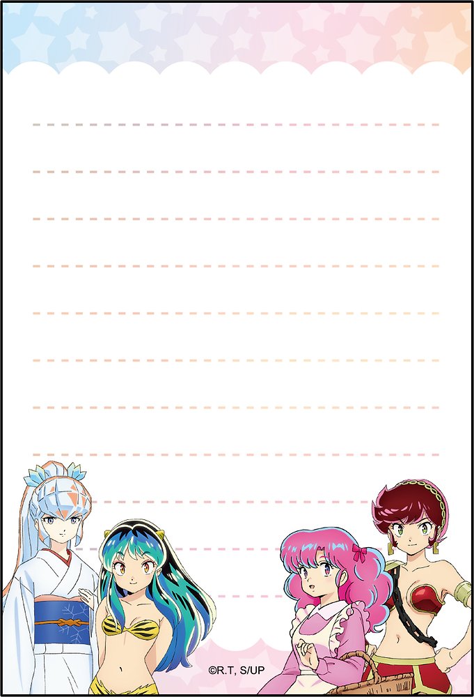 うる星やつら » うる星やつら パタパタメモ | ノイタミナショップ 公式サイトノイタミナ オンラインショップ