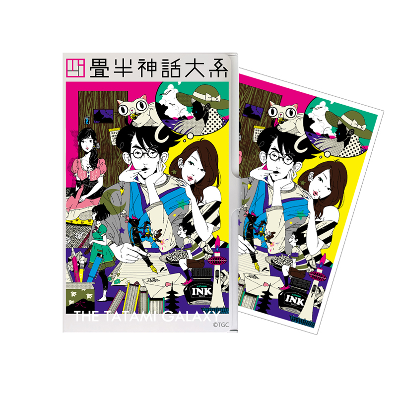 四畳半神話大系 カードケース ステッカー付 （DVD＆BD第..