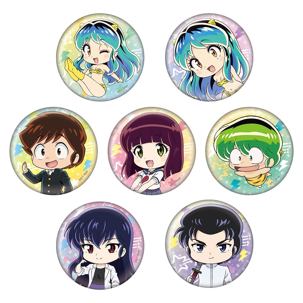 うる星やつら 缶バッジ ~デフォルメアート~