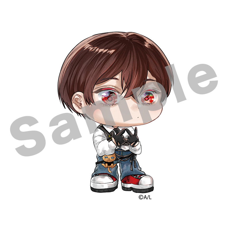 「Kiss me crying」ステッカー（JiN衣装SD：..