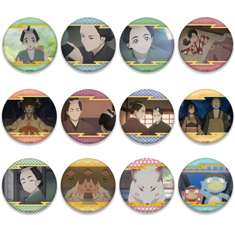 しゃばけ 場面写缶バッジ（ランダム全12種）