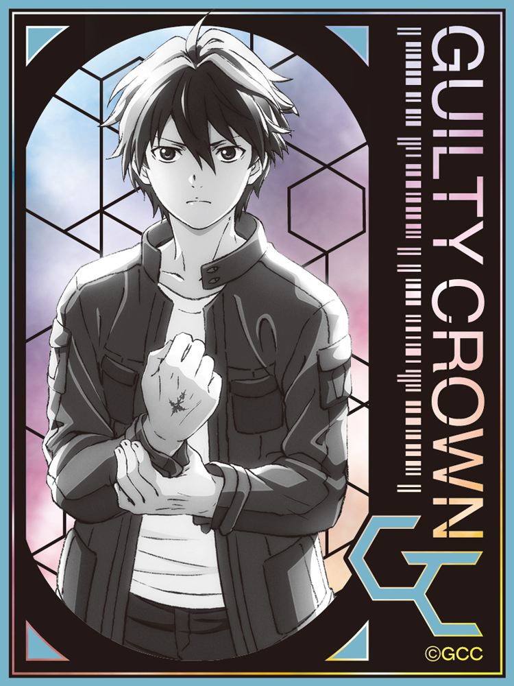 ギルティクラウン オーロラステッカー 桜満集 ノイタミナ20..