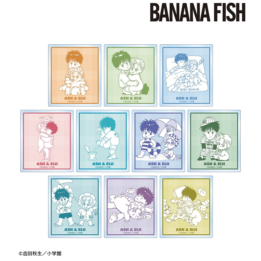 BANANA FISHトレーディングアクリルカード BABY..