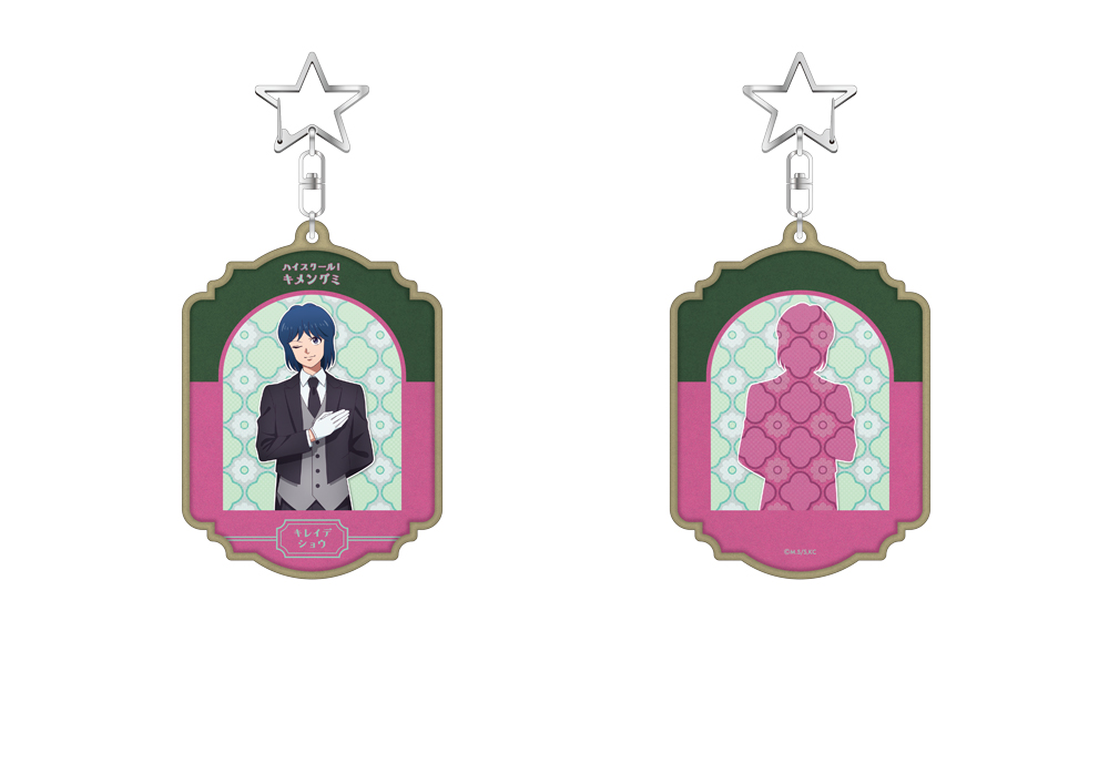 ハイスクール！奇面組 ホログラムアクリルキーホルダー 切出翔..