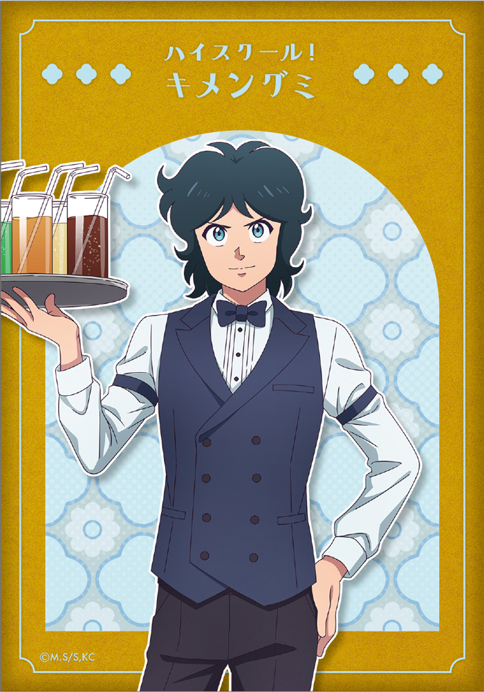 ハイスクール！奇面組 アクリルブロック 雲童塊 執事喫茶ve..