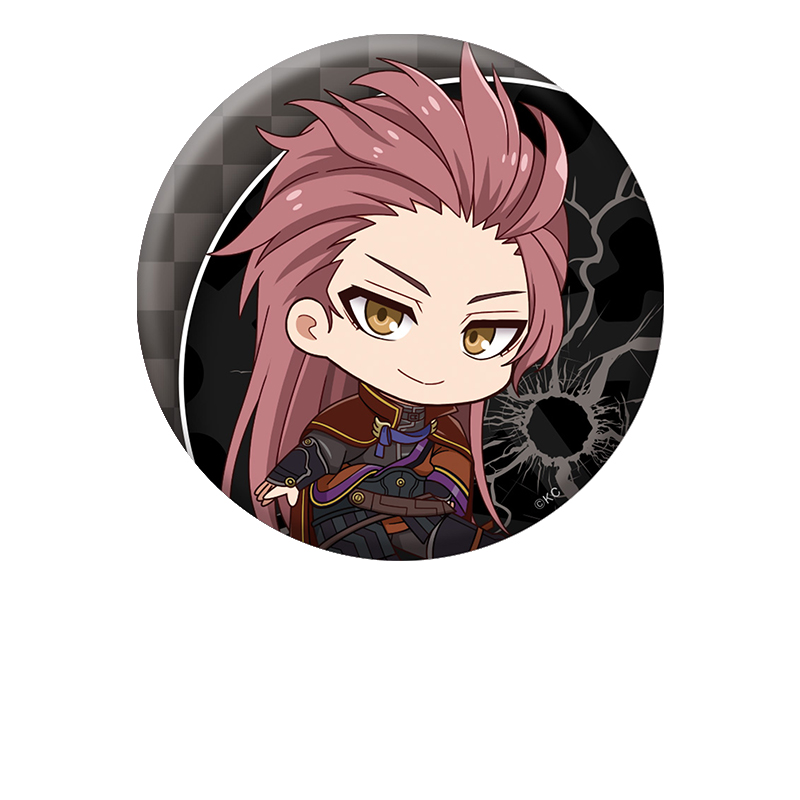 甲鉄城のカバネリ ぺたん娘缶バッジ 美馬