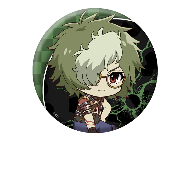 甲鉄城のカバネリ ぺたん娘缶バッジ 生駒