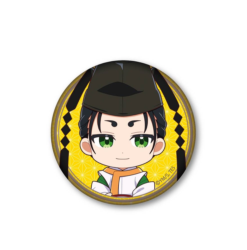 逃げ上手の若君 缶バッジ 諏訪頼重 お花見ver.