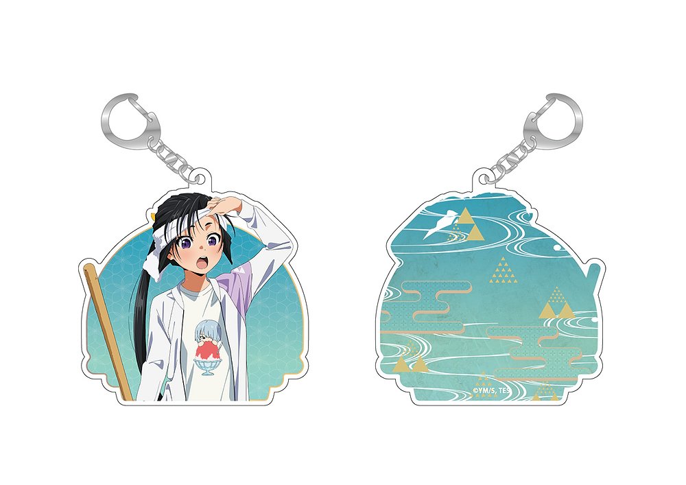 逃げ上手の若君 時行描き下ろしアクリルキーホルダー 海遊びv..