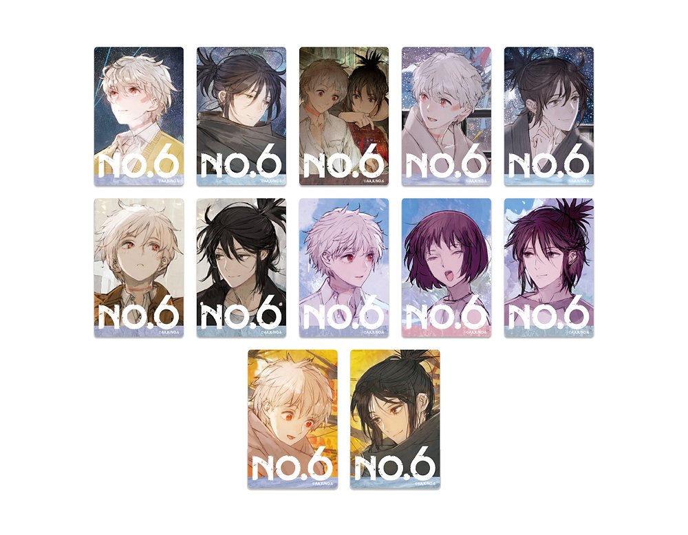 【WEB取扱】NO.6 トレーディングクリアカード 全12種..