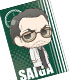 PSYCHO-PASS サイコパス2 スクエアマグネット 雑賀譲二 PSYCHO-PASS サイコパス/PSYCHO-PASS サイコパス 2/PSYCHO-PASS サイコパス2 スクエアマグネット 雑賀譲二