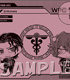 PSYCHO-PASS サイコパス2 プレースマット 東金朔夜&雛河翔 PSYCHO-PASS サイコパス/PSYCHO-PASS サイコパス 2/PSYCHO-PASS サイコパス2 プレースマット 東金朔夜&雛河翔