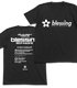 blessing software Tシャツ